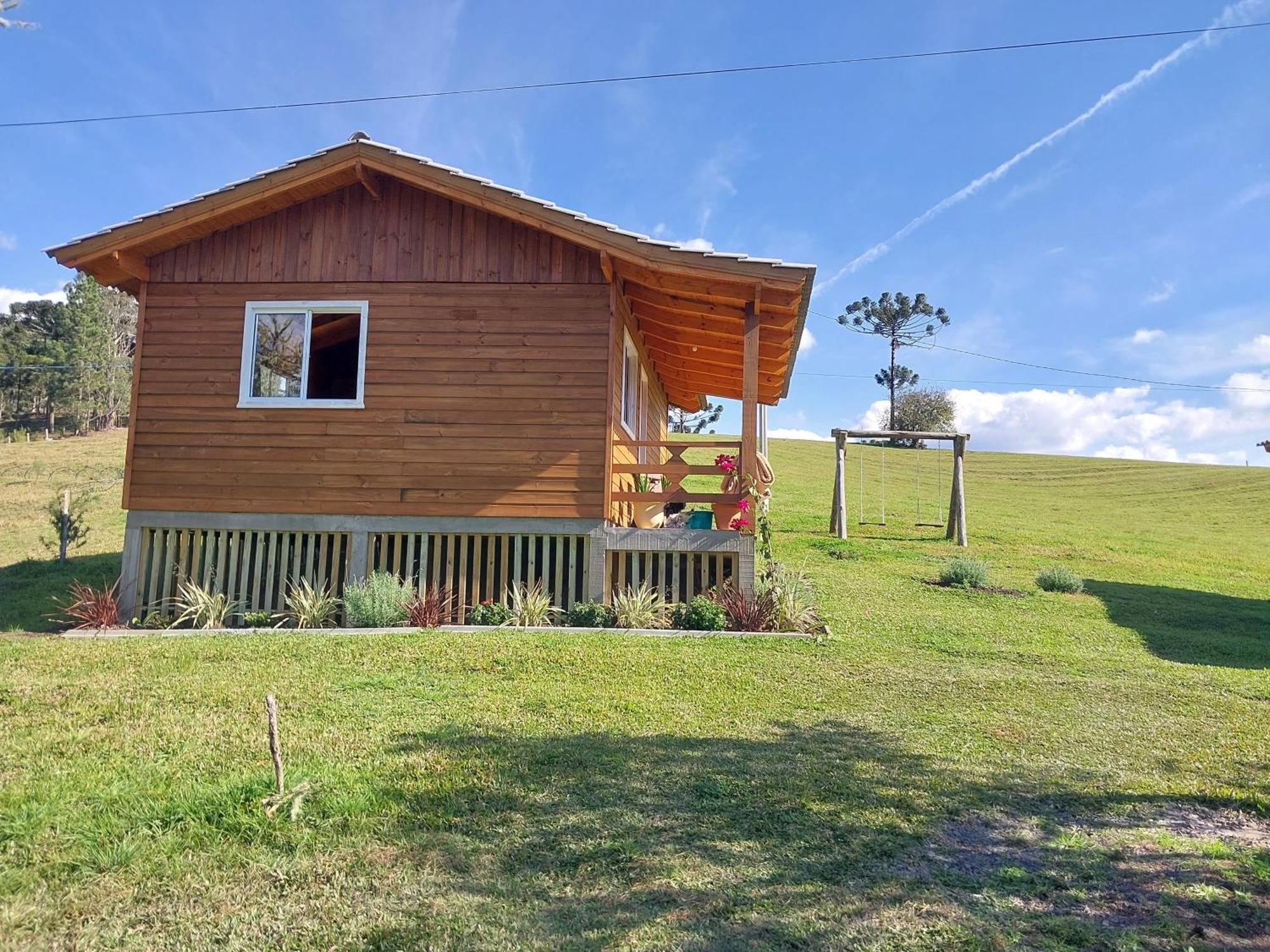 Cabana Azinheira Villa Urubici Bagian luar foto