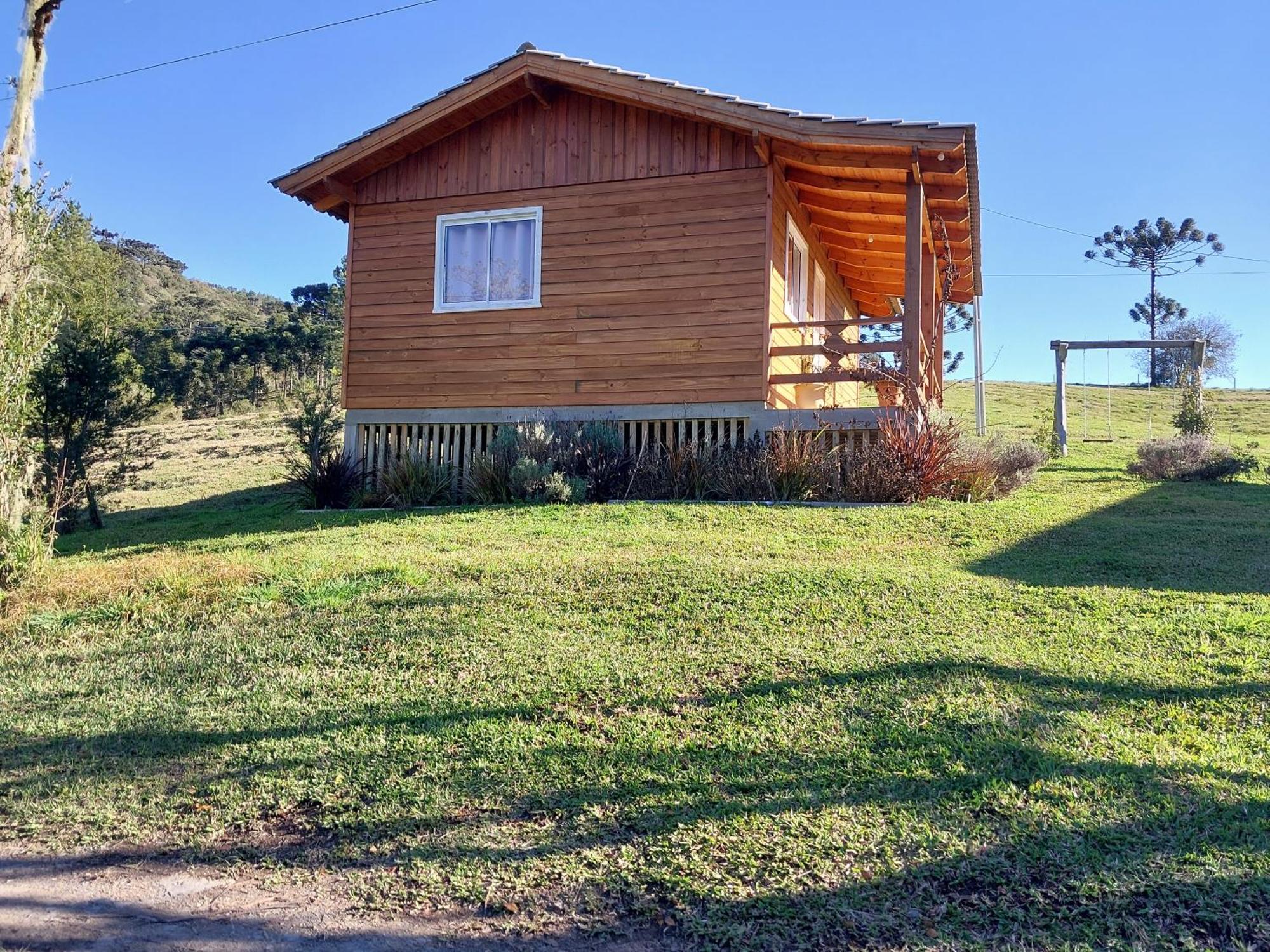 Cabana Azinheira Villa Urubici Bagian luar foto